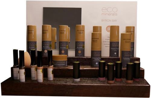 Eco Minerals Creams + Assorted Counter Display Stand