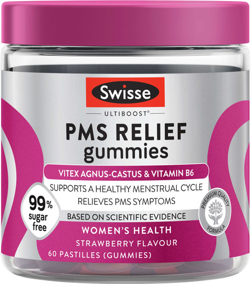 Swisse Ultiboost PMS Relief 60 Gummies