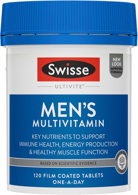 Swisse Ultivite Men's MultiVitamin 120 Tabs