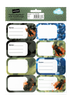Book Labels - Camo Biker