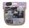 Lanyard Wallet - Black & White Horses