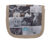 Lanyard Wallet - Black & White Horses