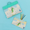 Twin Zip Pencil Case - Read, Grow, Inspire