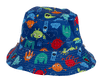 Reversible Bucket Hat - Little Monsters