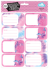 Book Labels - Tie-Dye Splash