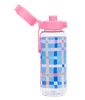 Big Water Bottle - 650ml - Pastel Plaid