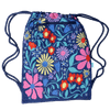 Big Drawstring Bag - Flower Fun