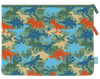 A4 Twin Zip Pencil Case  - Dinosaur Safari
