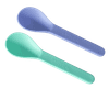 Spoon - 2 Pack - Mint/Periwinkle