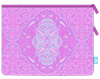 A4 Twin Zip Pencil Case - Paisley Daze