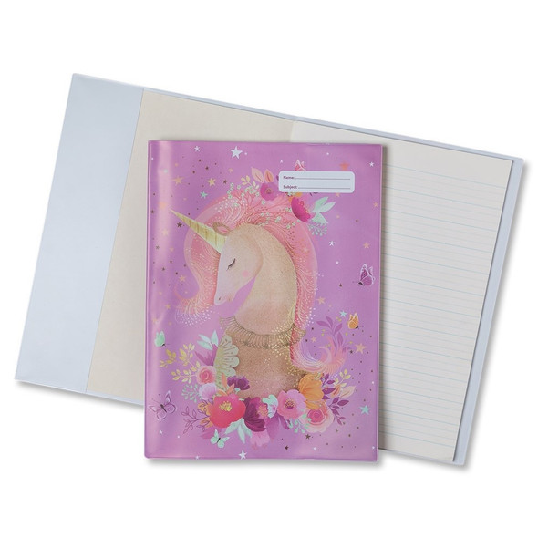 A4 Book Cover - Pure Magic Unicorn 1