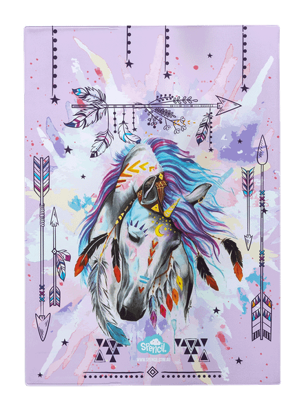 Scrapbook Cover - Dreamcatcher Horse 1