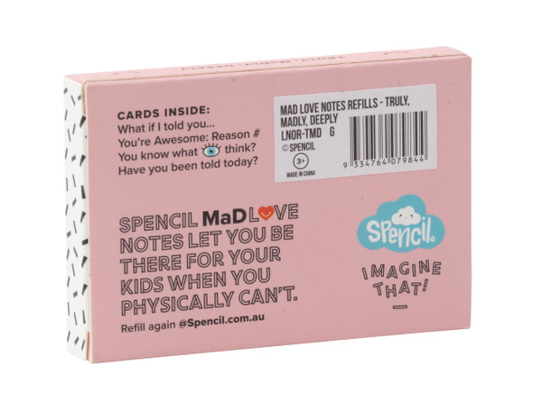 MaD Love Notes Refills - Truly, Madly, Deeply