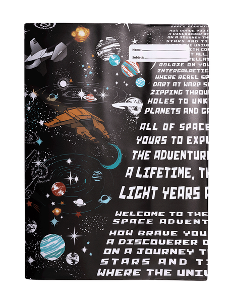 A4 Book Cover - Space Adventure 1
