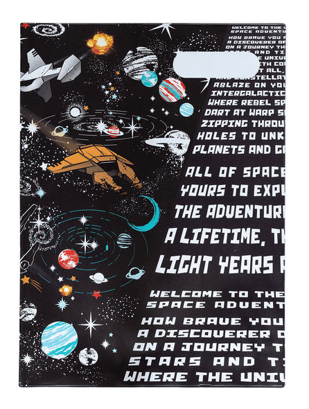 Scrapbook Cover - Space Adventure 1