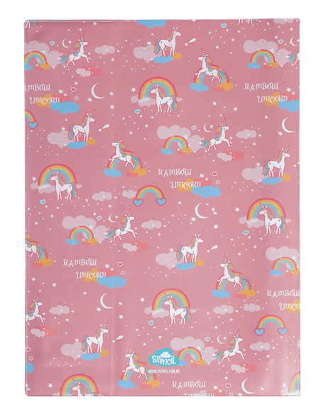 Scrapbook Cover - Rainbow Unicorn 4