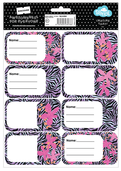 Book Labels - Born To Be Wild