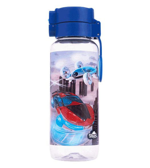 Big Water Bottle - 650ml - Flying Cars