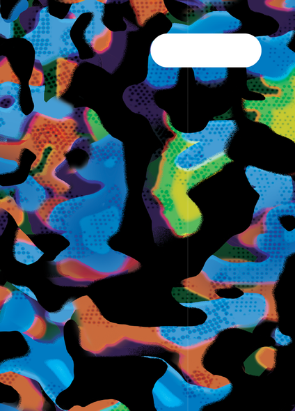 A4 Book Cover - Virtual Camo 1