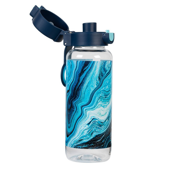 Big Water Bottle - 650ml - Ocean Marble