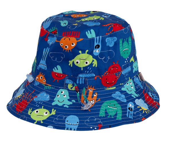 Reversible Bucket Hat - Little Monsters