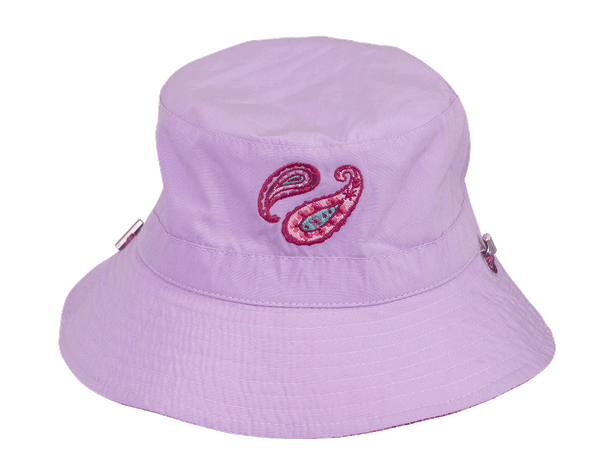 Reversible Bucket Hat - Paisley Patch