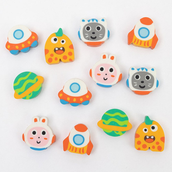Eraser Set - Outer Space