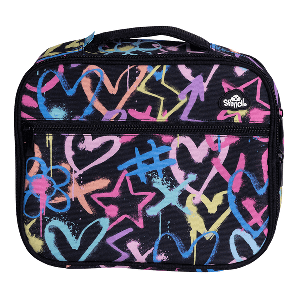 Big Cooler Lunch Bag - Hearts & Crosses