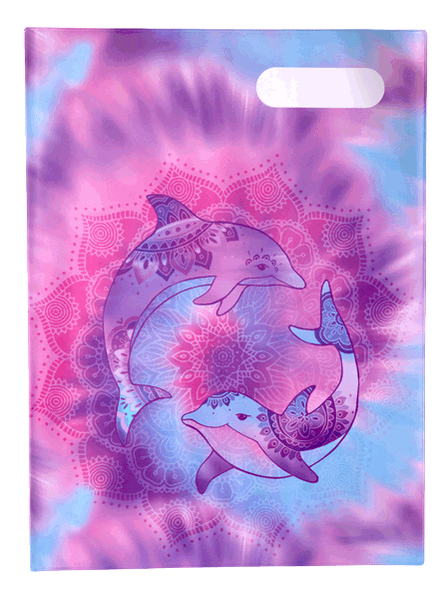 Scrapbook Cover - Tie-Dye Splash