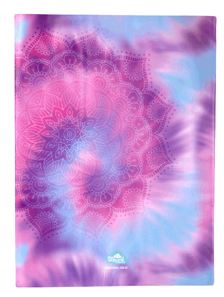 Scrapbook Cover - Tie-Dye Splash
