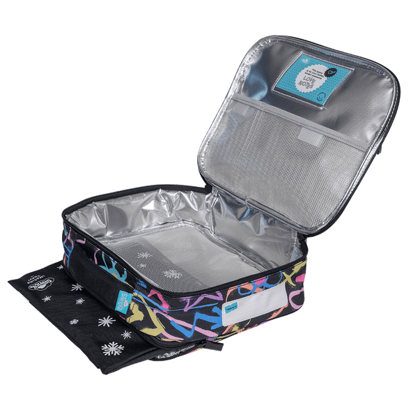 Big Cooler Lunch Bag + Chill Pack - Hearts & Crosses