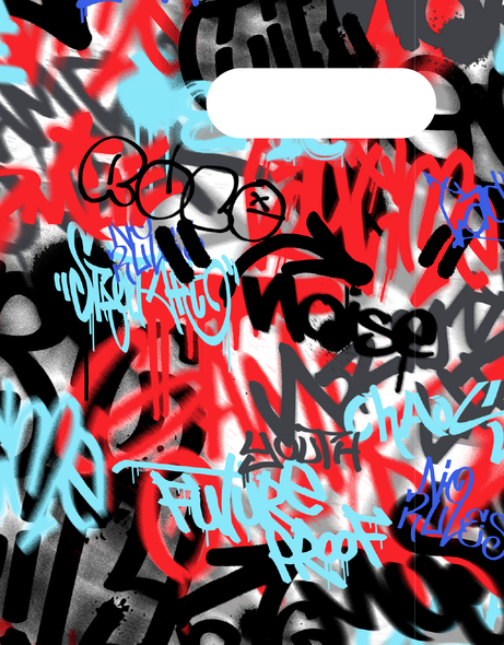 9x7 Exercise Book Cover - Urban Scrawl