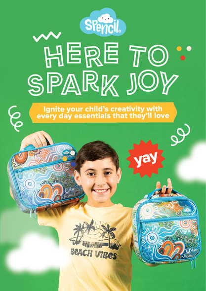 Spencil Point of Sale - A4 Poster Green Spark Joy Spencil Point of Sale - A4 Poster Green Spark Joy