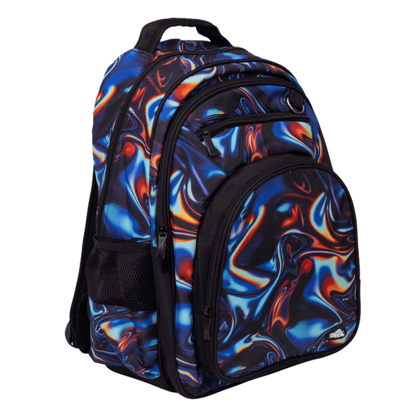 Big Kids Backpack - Metallic Waves