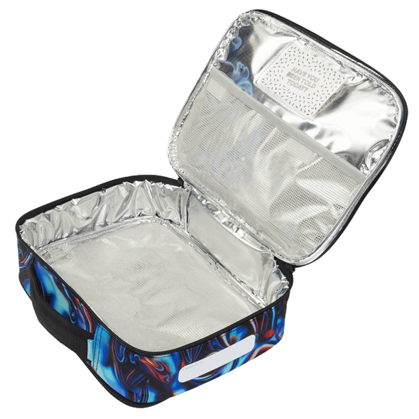 Big Cooler Lunch Bag - Metallic Waves