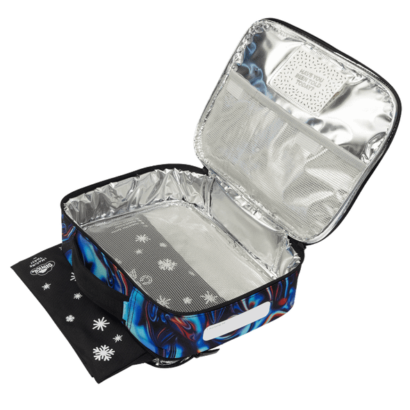 Big Cooler Lunch Bag + Chill Pack - Metallic Waves