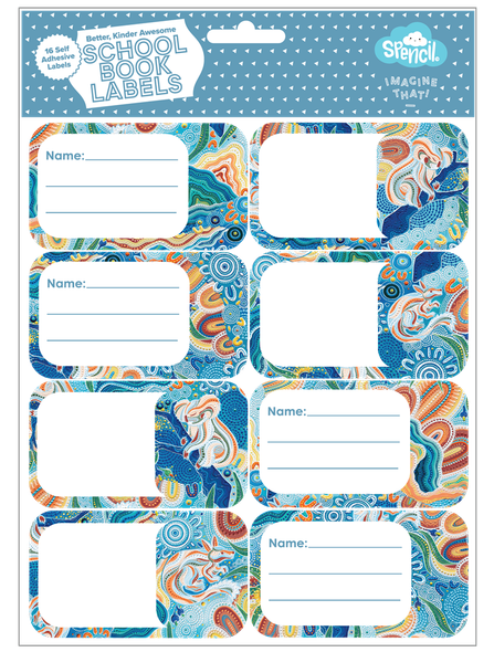 Book Labels - Wani-Wani Watina