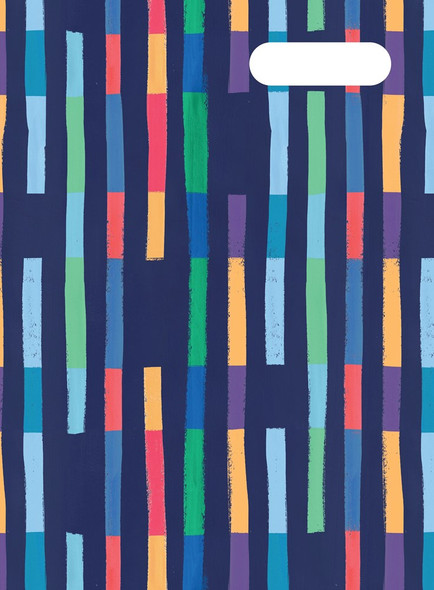 Scrapbook Cover - Bright Stripes