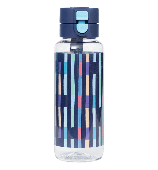 Big Water Bottle - 650ml - Bright Stripes