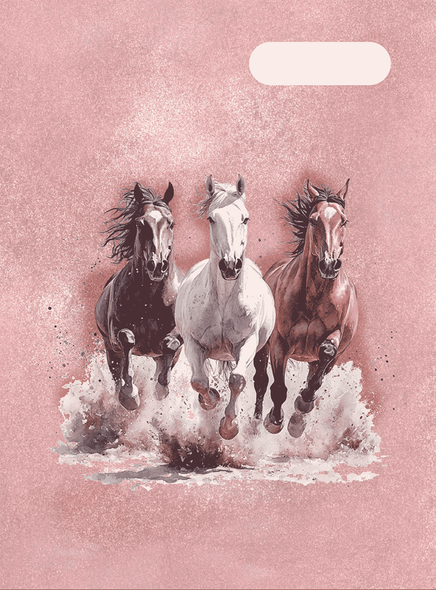 Scrapbook Cover - Wild Horses
