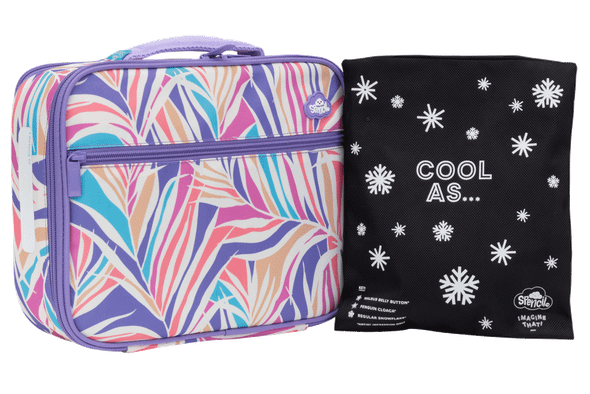 Big Cooler Lunch Bag + Chill Pack - Paradise Palms