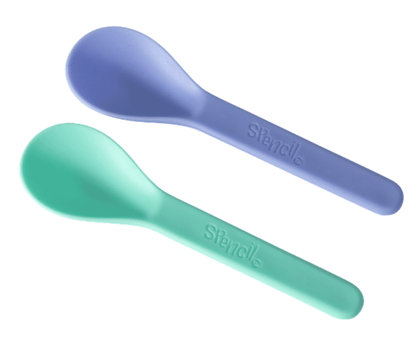 Spoon - 2 Pack - Mint/Periwinkle