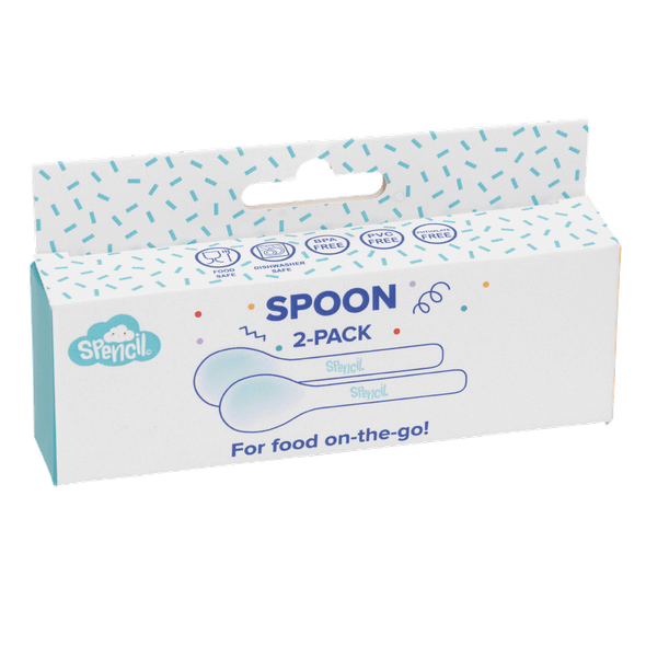 Spoon - 2 Pack - Mint/Periwinkle