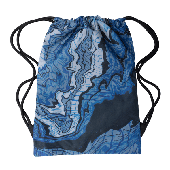 Big Drawstring Bag - Ripple Effect
