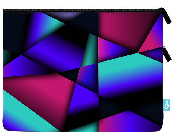A4 Twin Zip Pencil Case - Shatter