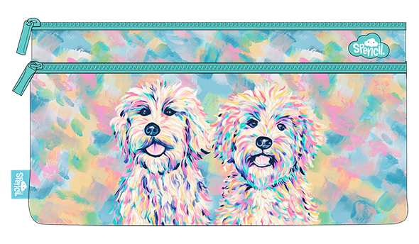 Twin Zip Pencil Case - Molly & Mabel