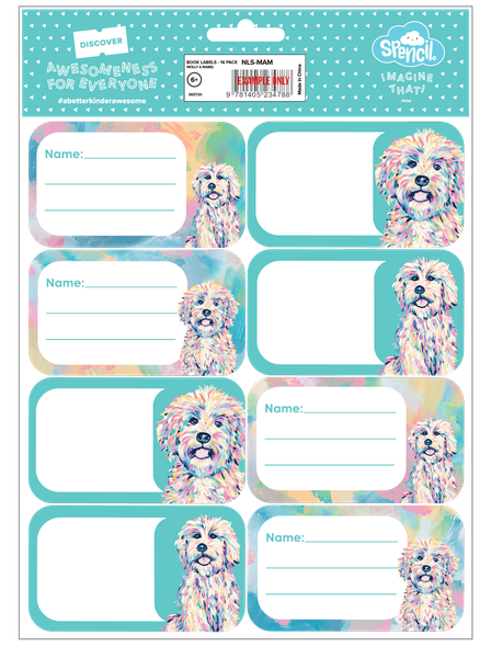 Book Labels - Molly & Mabel