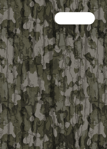 A4 Book Cover - Bush Camo