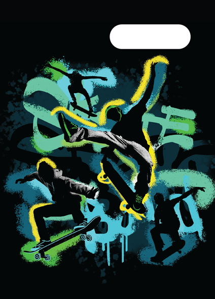 A4 Book Cover - Skate Crew