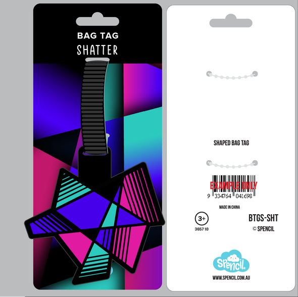 Bag Tag - Shatter